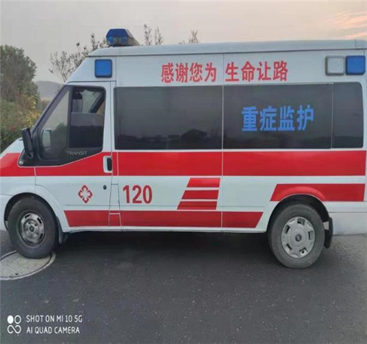 宜丰救护车出租服务案例3